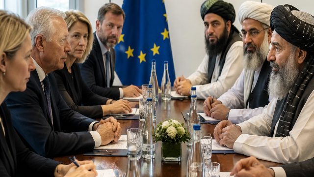 EU's Controversial Taliban Meeting Sparks Outrage and Debate