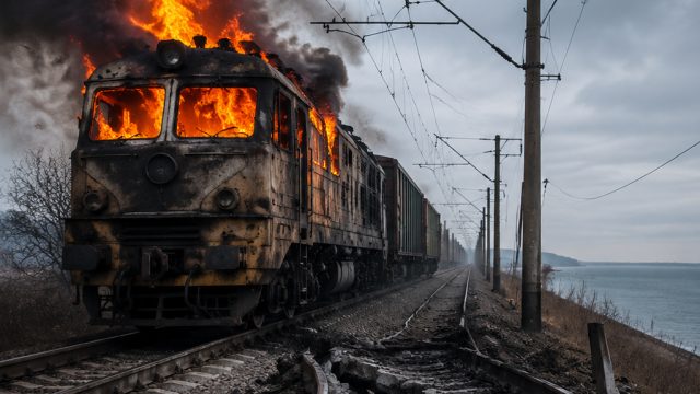 Ukraine Intensifies Strategy to Cut Off Crimea with Railway Strike